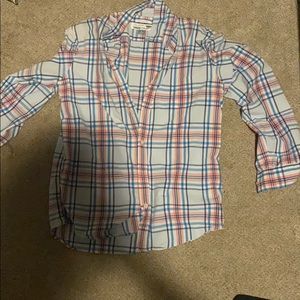 Old Navy Plaid Button Down